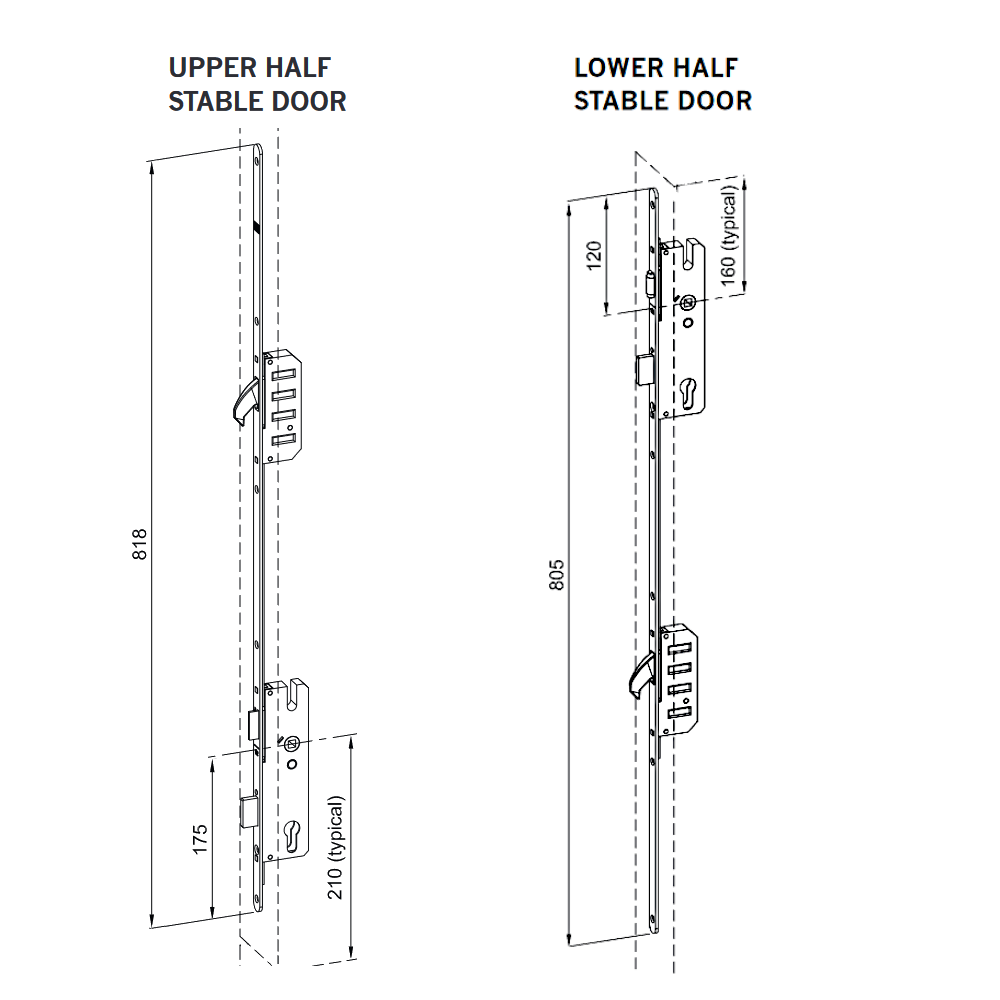 WINKHAUS Stable Door Lock