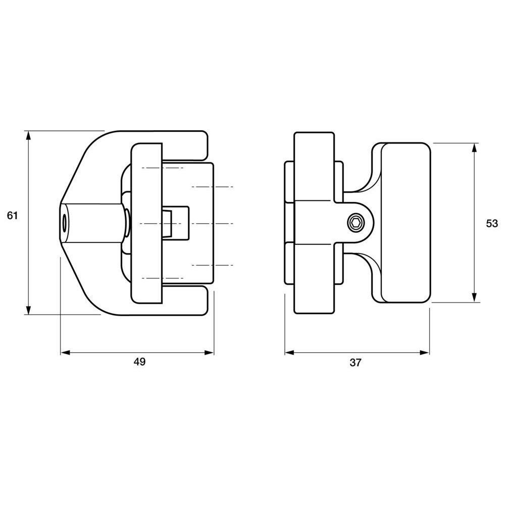 YALE 8K123 Window Swing Lock