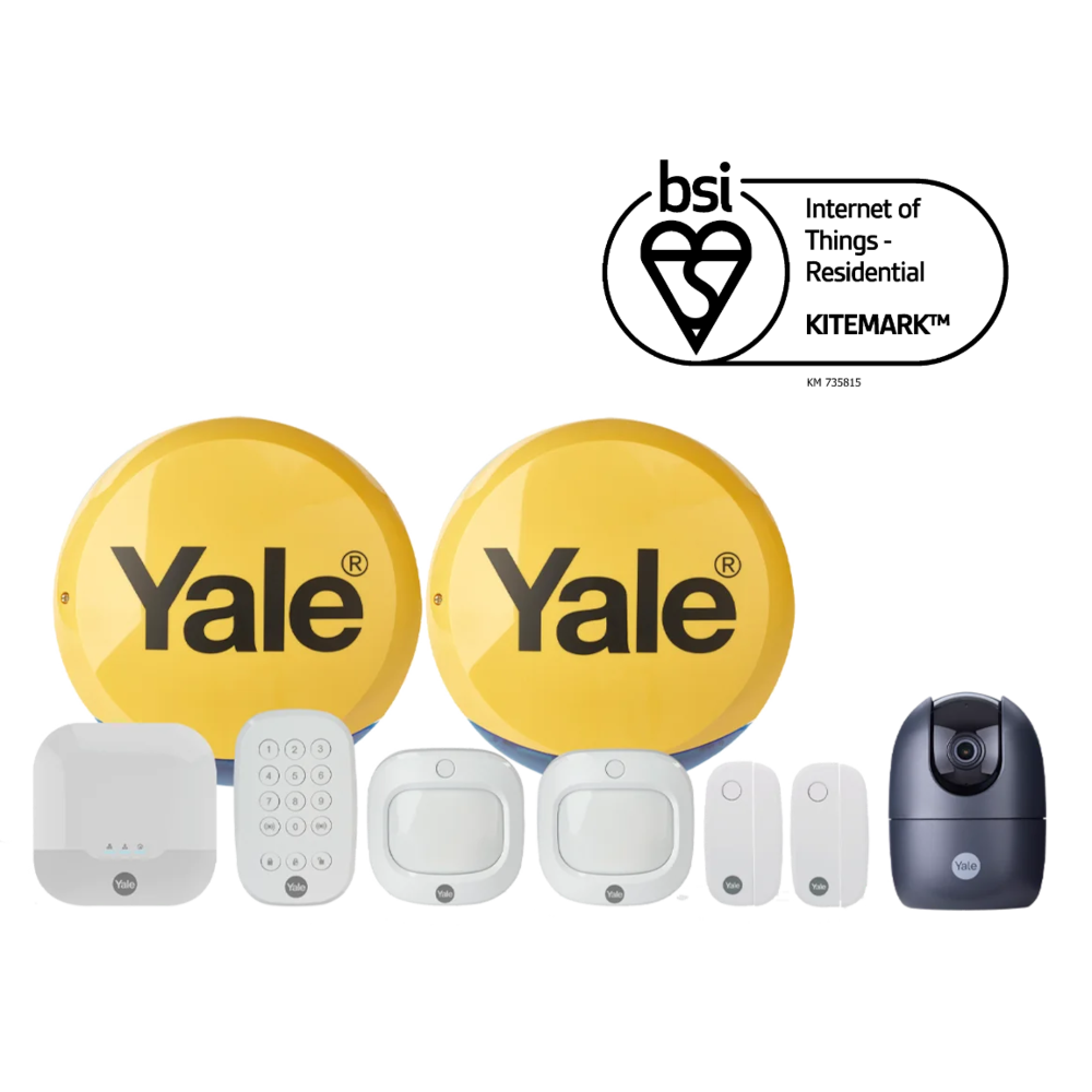 YALE Sync Home Security System 9 Piece Kit IA-335
