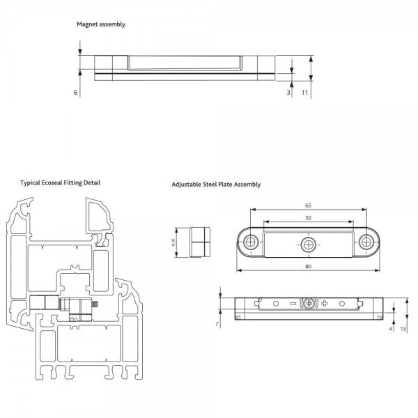 Magnetic Window Seal & Alignment System
