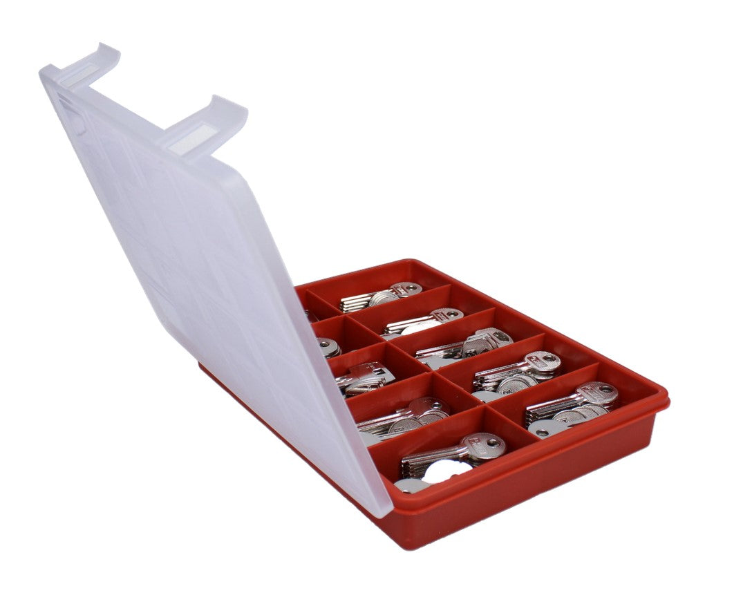 thumbnail image 2 of Locksmith 120 Key Blank Starter Set - 10 Each Of 12 Common Ilco-Jet-Taylor Blanks 2 of 4