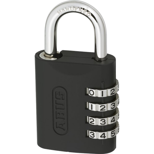 ABUS 158KC Series Combination Open Shackle Padlock With Key Over-Ride 45mm MK AP051 158KC/45 - Hardened Steel