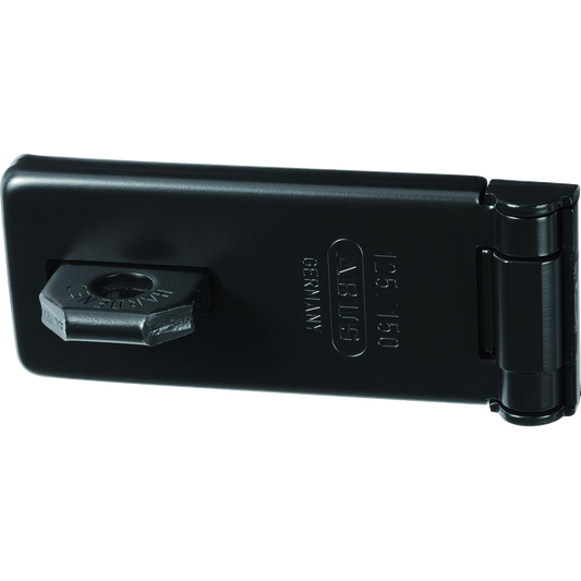 ABUS 125 Series High Security Hasp & Staple 60mm x 150mm 125/150 Pro - Black