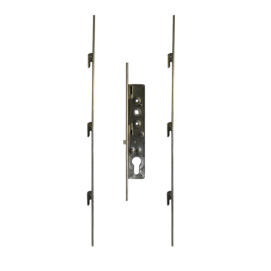 YALE 6 Hook Patio Door Lock PPL06PM - Silver