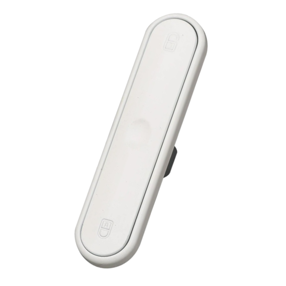 ALUK Pop Out Bi-Fold Handle Non Locking White