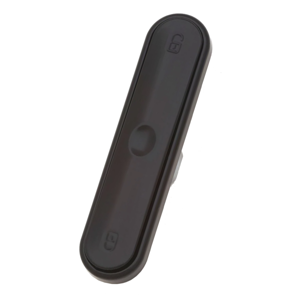 ALUK Pop Out Bi-Fold Handle Non Locking Black
