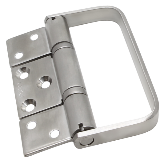 CENTOR Straight Single Hinge Outward Opening With Handle For E3 Bi-Fold System Stainless Steel