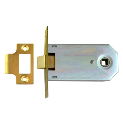 UNION 2642 Mortice Latch 102mm - Polished Brass