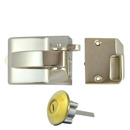 Ingersoll RA71 & SC71 Nightlatch 60mm - Polished Brass
