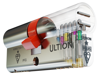 Ultion 1 Star Plus cylinder internal cutaway