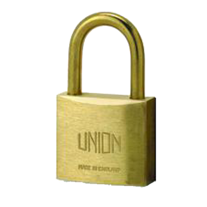 UNION 3102 Brass Open Shackle Padlock 40mm Keyed Alike WVL482
