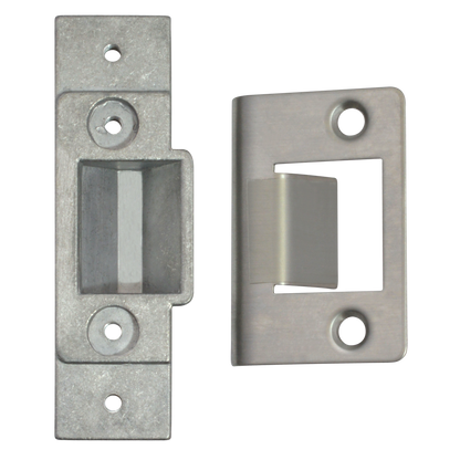 ADAMS RITE 8460 Strike SS Flat - Stainless Steel