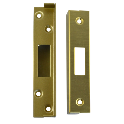 UNION 3G114 Rebate To Suit 3G114, 3G114E & 3G115 Deadlocks 13mm - Polished Brass