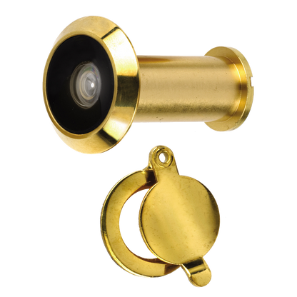 ERA 784 Door Viewer Display - Polished Brass