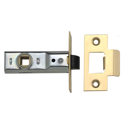 UNION 2648 Tubular Latch 75mm - Electro Brass