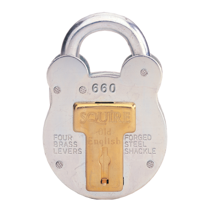 SQUIRE 220, 440 & 660 Old English Padlock 64mm 660 Keyed Alike PES8 Loose