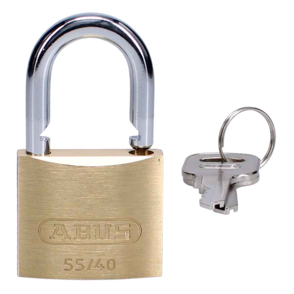 ABUS 55 Series Brass Open Shackle Padlock