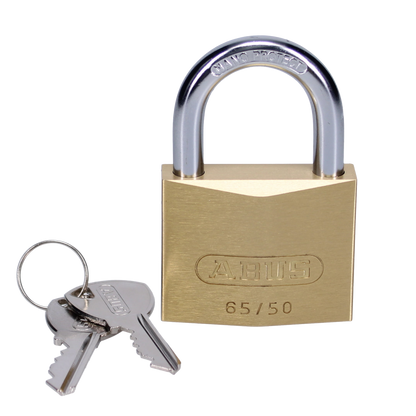 ABUS 65 Series Brass Open Shackle Padlock