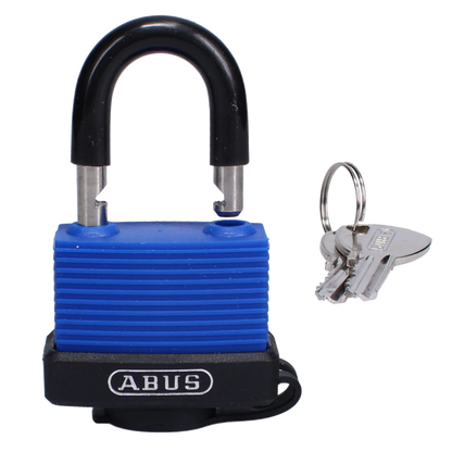 ABUS 70IB Series Aqua Safe Marine Brass Open Stainless Steel Shackle Padlock