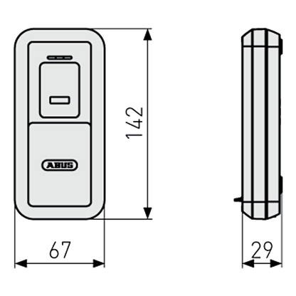 ABUS One Bluetooth Finger Print Scanner
