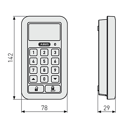 ABUS One Bluetooth Keypad