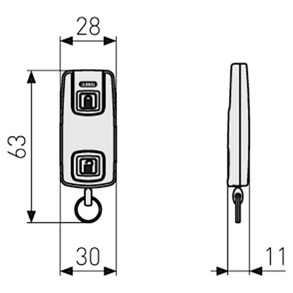 ABUS One Bluetooth Remote Control