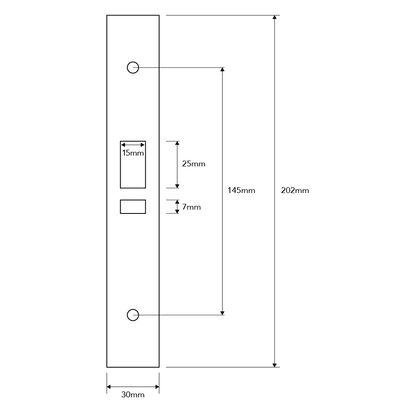 ADAMS RITE 4720 Faceplate