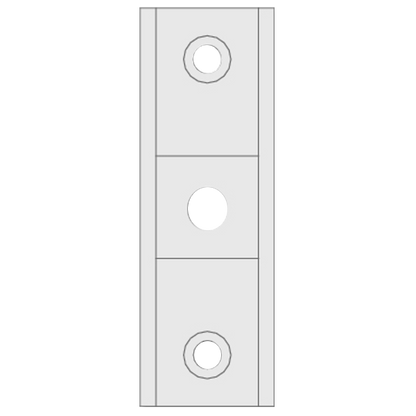 ADAMS RITE Backplate To Suit 5015 Deadlock