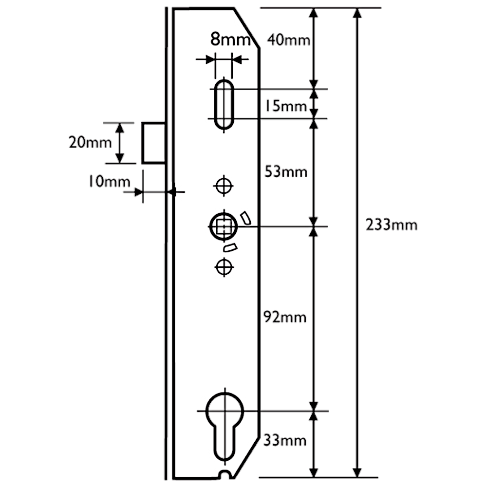 ASEC Mila Copy Latch Only Gearbox