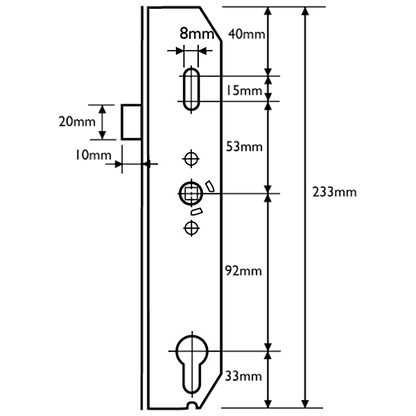 ASEC Mila Copy Latch Only Gearbox