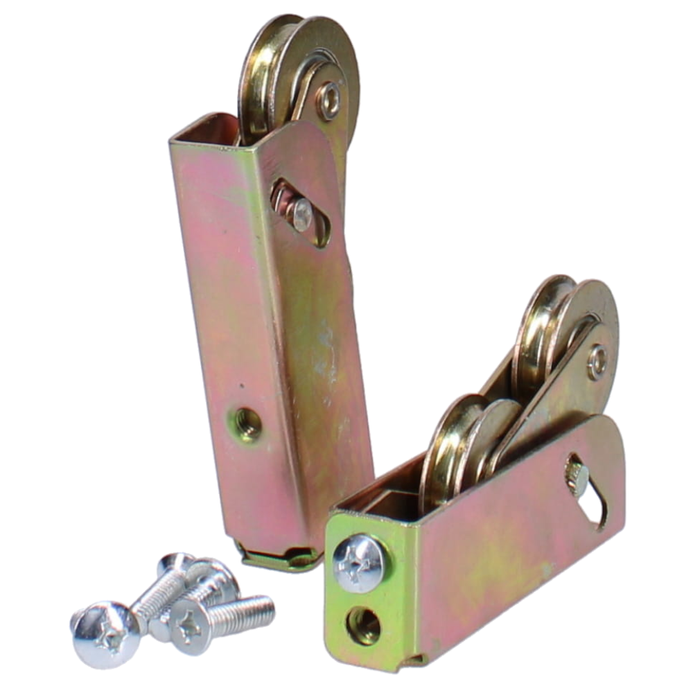 ASEC Patio Roller Tandem Wheels - 35-45mm Adjust