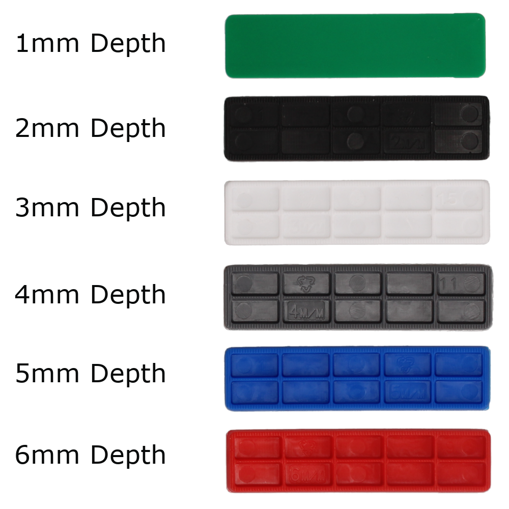ALDRIDGE Flat Glazing Packers 100mm Length x 30mm Width (1000 PACK)