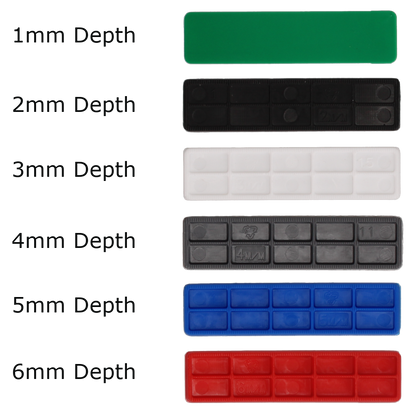 ALDRIDGE Flat Glazing Packers 100mm Length x 30mm Width (1000 PACK)