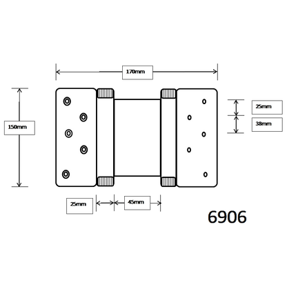 LIOBEX Double Helical Spring Hinge