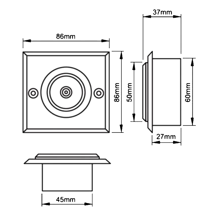 ALPRO Infra Red Exit Button