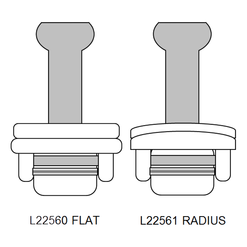 ALPRO 300mm Flush Bolt C/W Guide
