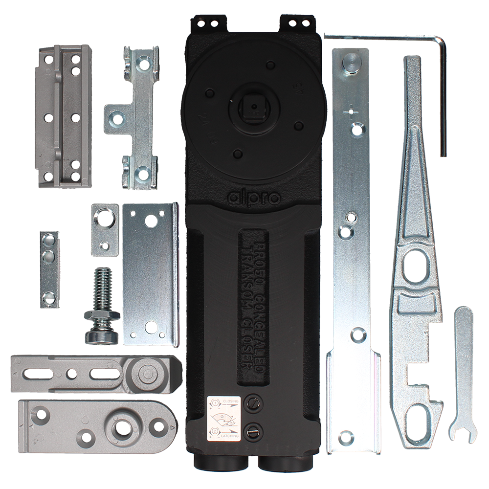ALPRO Heavy Duty Concealed Transom Door Closer
