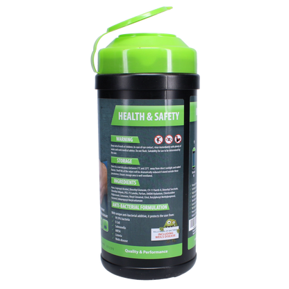 A PERRY Premium Anti Bacterial Wipes (Tub of 100)