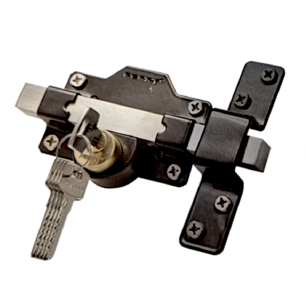 A PERRY Single Locking Long Throw Gate Lock