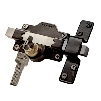 A PERRY Single Locking Long Throw Gate Lock