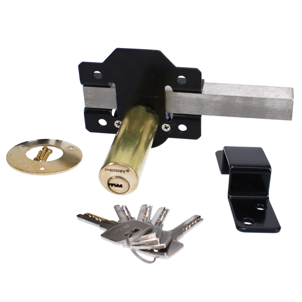 A PERRY Double Locking Long Throw Gate Lock