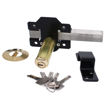 A PERRY Double Locking Long Throw Gate Lock