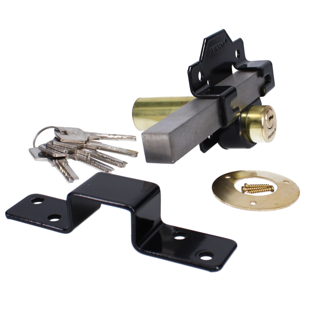 A PERRY Double Locking Long Throw Gate Lock