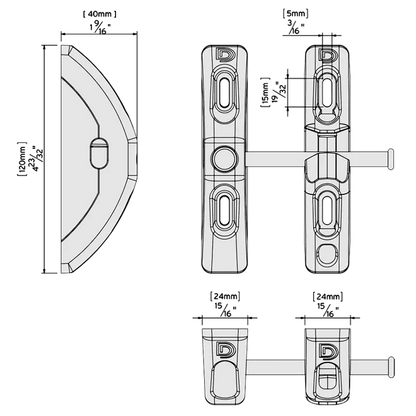 D&D TL01 Toggle Gate Latch