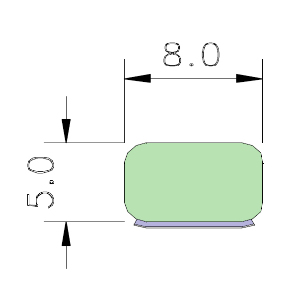 AQUAMAC 122 Draught Strip Seal