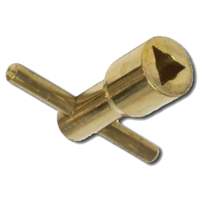 ASEC Brass Meter Box Key EA08LDB - Satin Brass