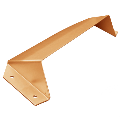 ASEC 300mm (12 Inch) Letter Box Security Hood Polished Brass