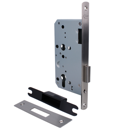 ASEC DIN Standard Euro Deadcase 60mm Radius - Stainless Steel