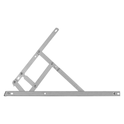 ASEC Easy Clean Side Hung Egress Friction Hinge - 17mm 400mm 16 Inch x 17mm - Stainless Steel