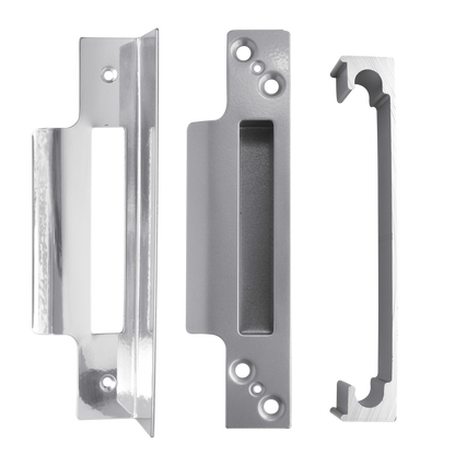 ASEC Rebate To Suit Asec Deadlocks 25mm - Satin Chrome